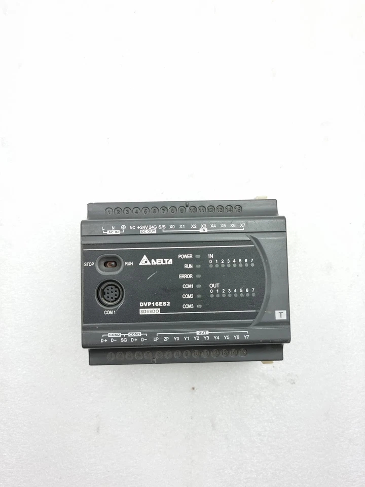 Used Working Delta DVP16ES200T DVP16ES2 100-240Vac